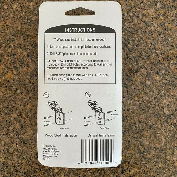 5/$25❣️ Broom & Mop Holder - Wall-mounted, C Shape Design - Picture 4 of 8